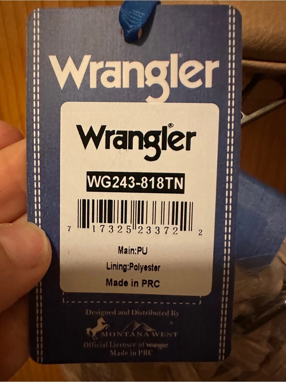 Wrangler Neutral Beige Dome Satchel- NWT